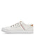 S.Oliver Breathable White Flat Runners with Elastic Strap