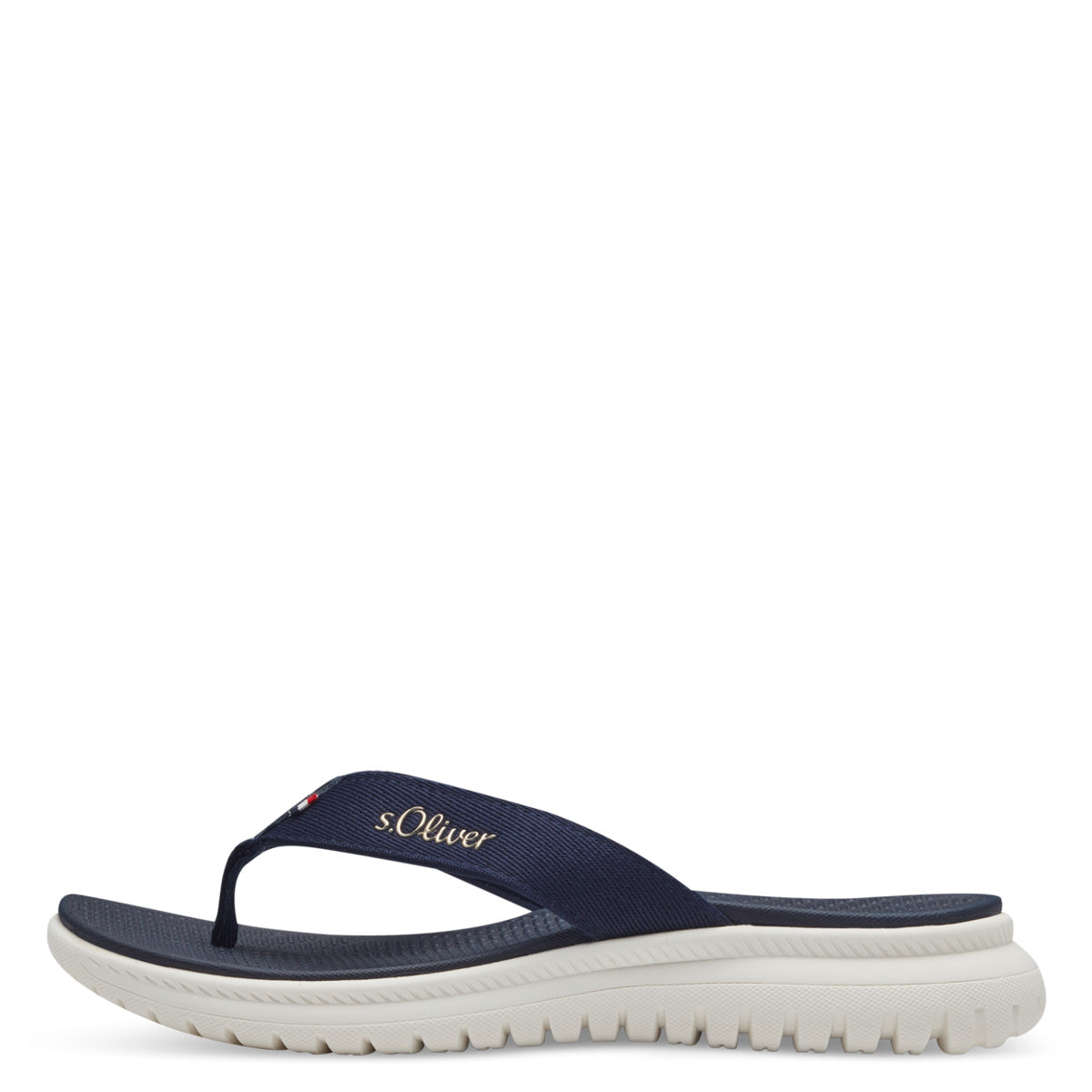S Oliver Navy Sandals for Women - Elegant Flip Flops with Supportive Sole