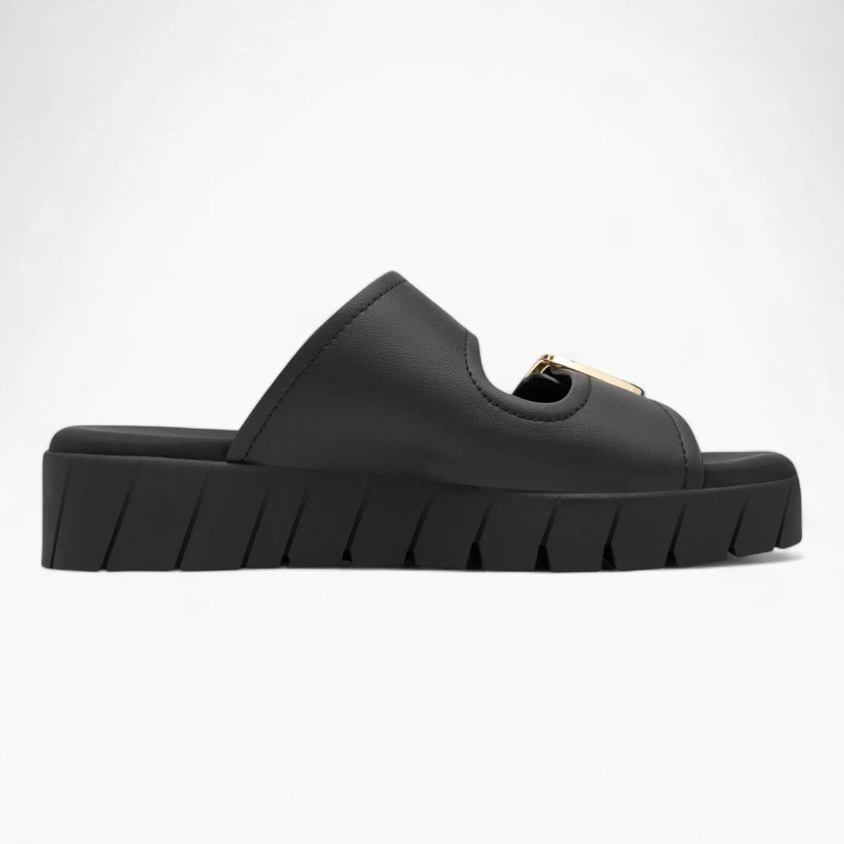 S. Oliver Black Mule Sandal – Stylish & Comfortable - Leavys Shoes