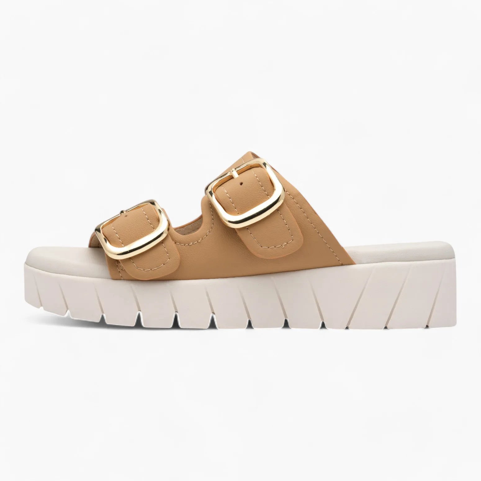S. Oliver Camel Mule Sandal – Sporty & Stylish - Leavys Shoes