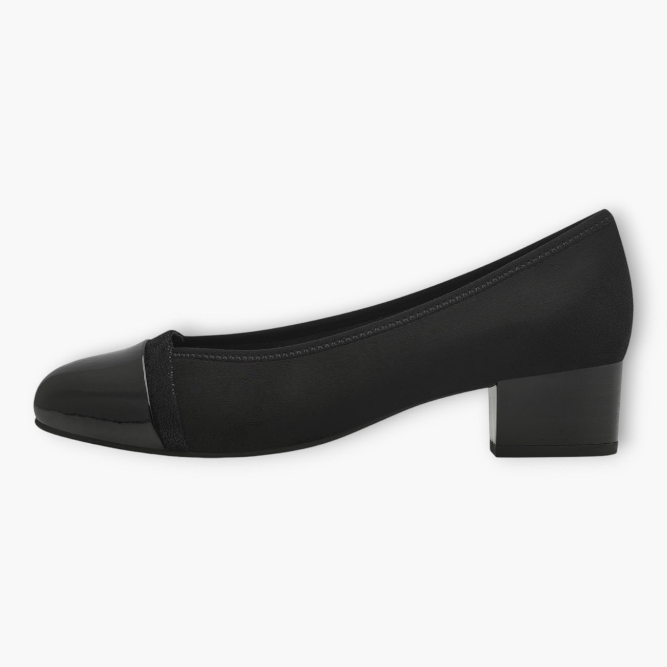 Jana Low Block Heel Shoe - Classic Elegance for Every Occasion