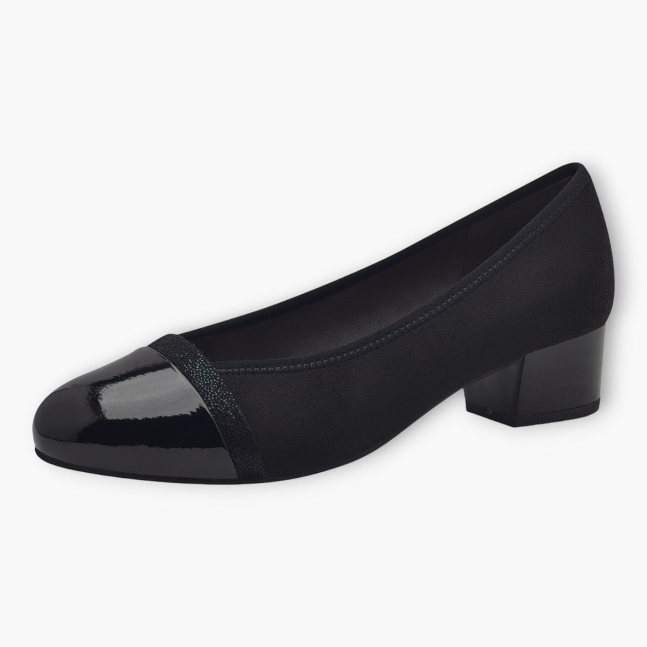 Jana Low Block Heel Shoe - Classic Elegance for Every Occasion