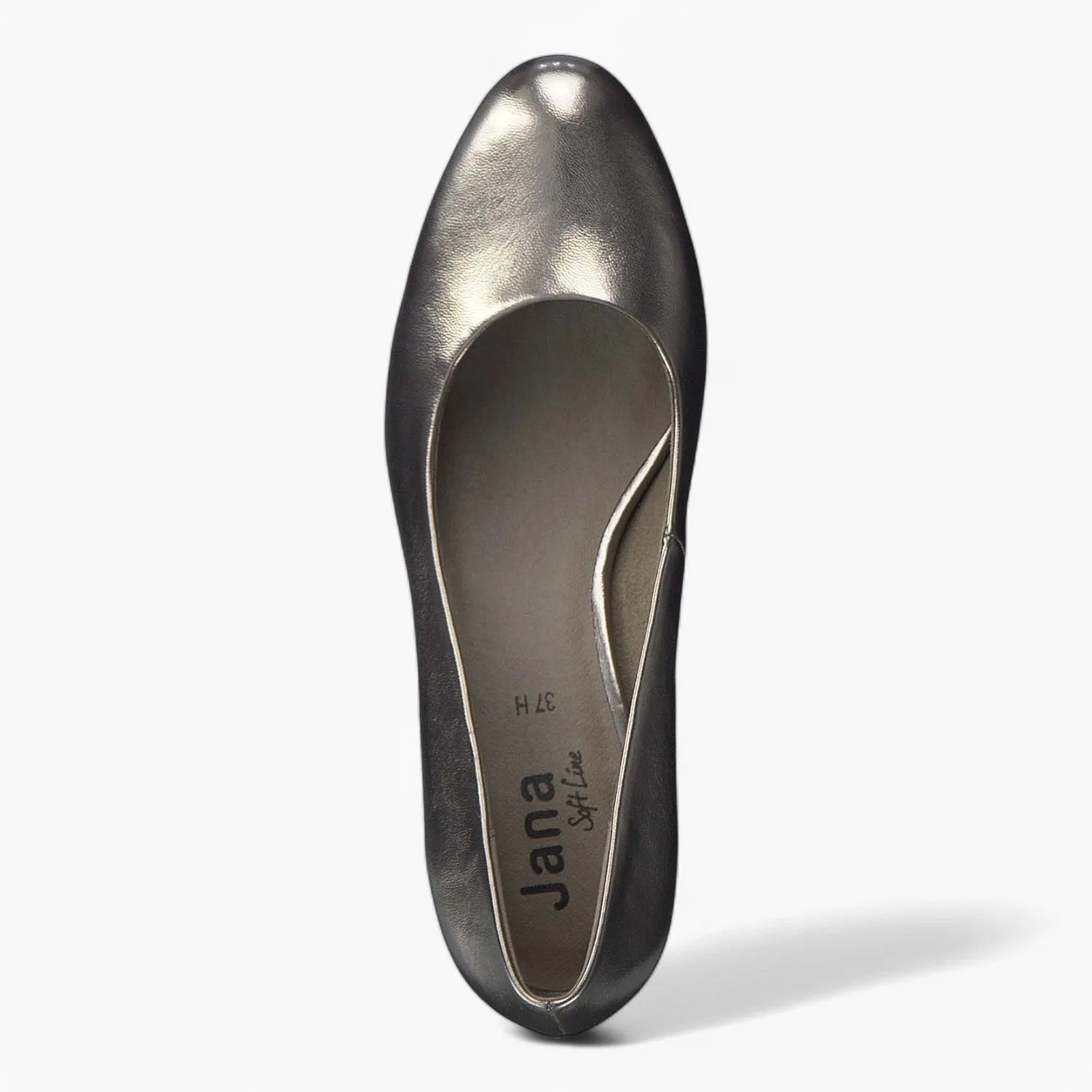 Pewter Low Heel – Elegant & Comfortable Wide Fit - Leavys Shoes