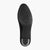 Jana Black Vegan Court Shoe with Block Heel