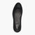 Jana Black Vegan Court Shoe with Block Heel