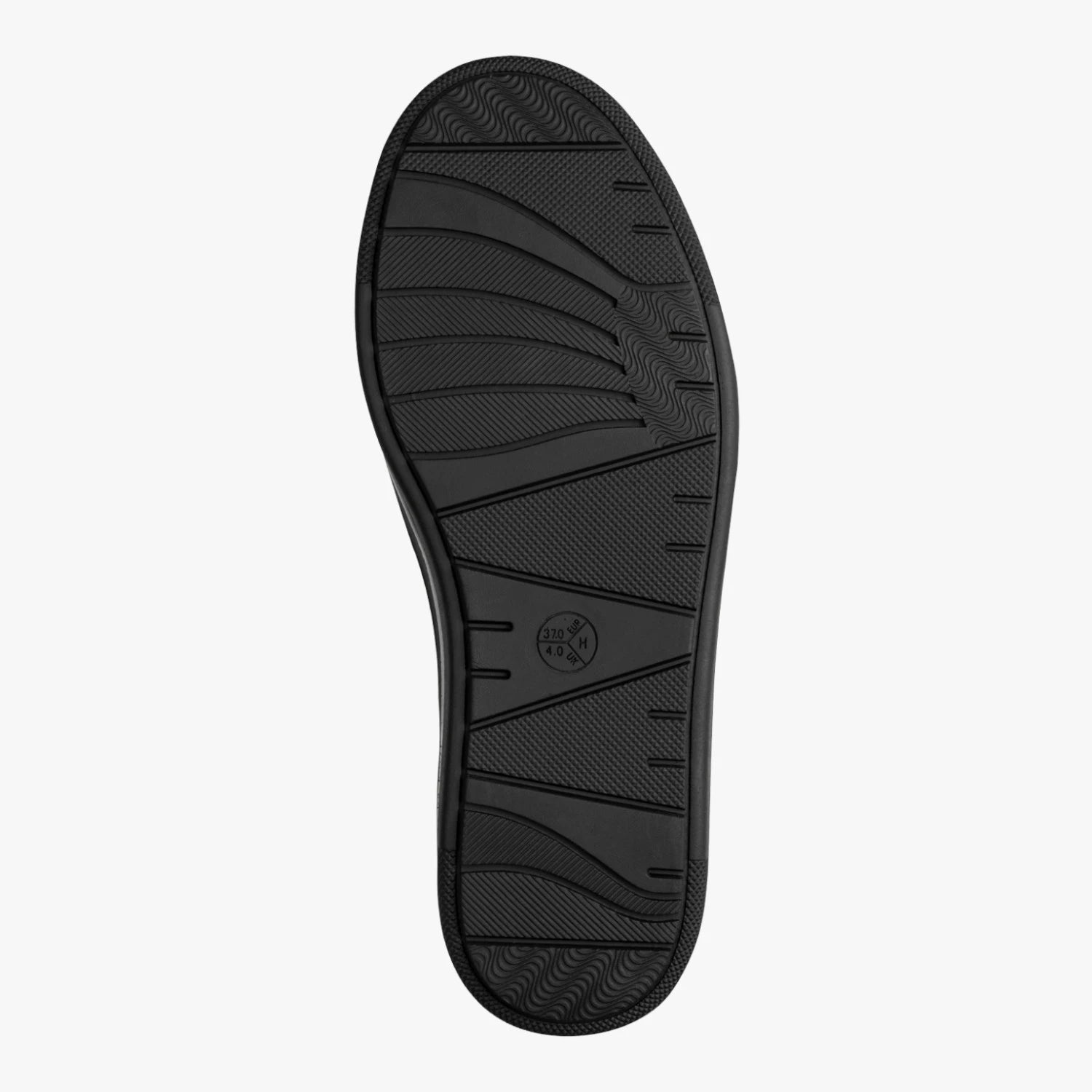 Jana Softline Black Croc Wide Fit Trainers
