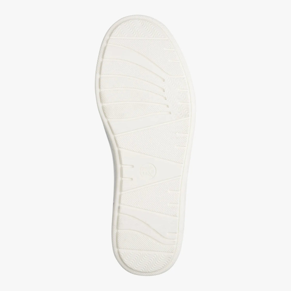 Jana Softline White/Silver Bungee-Lace Trainers (Wide Fit H, Vegan) – 8-23660-42 191