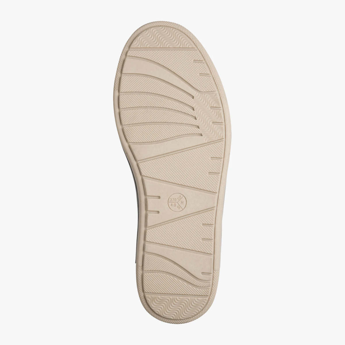 Jana Softline Mocca Brown Wide Fit Trainer with Zip