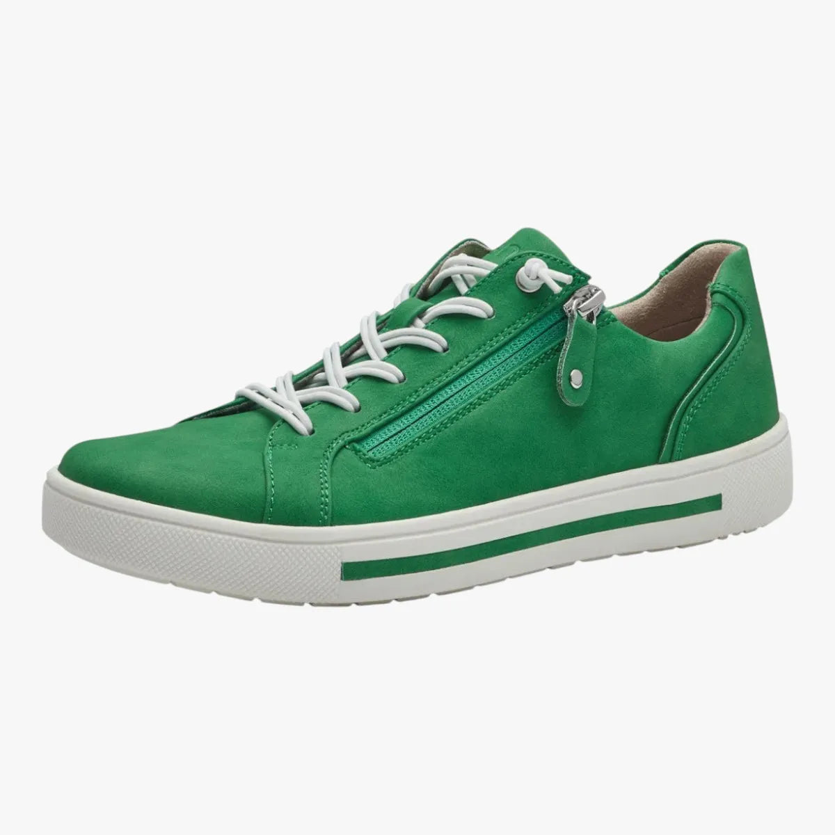 Jana Vibrant Green Runner – Eco-Chic Comfort in a Bold Hue - Leavys Shoes