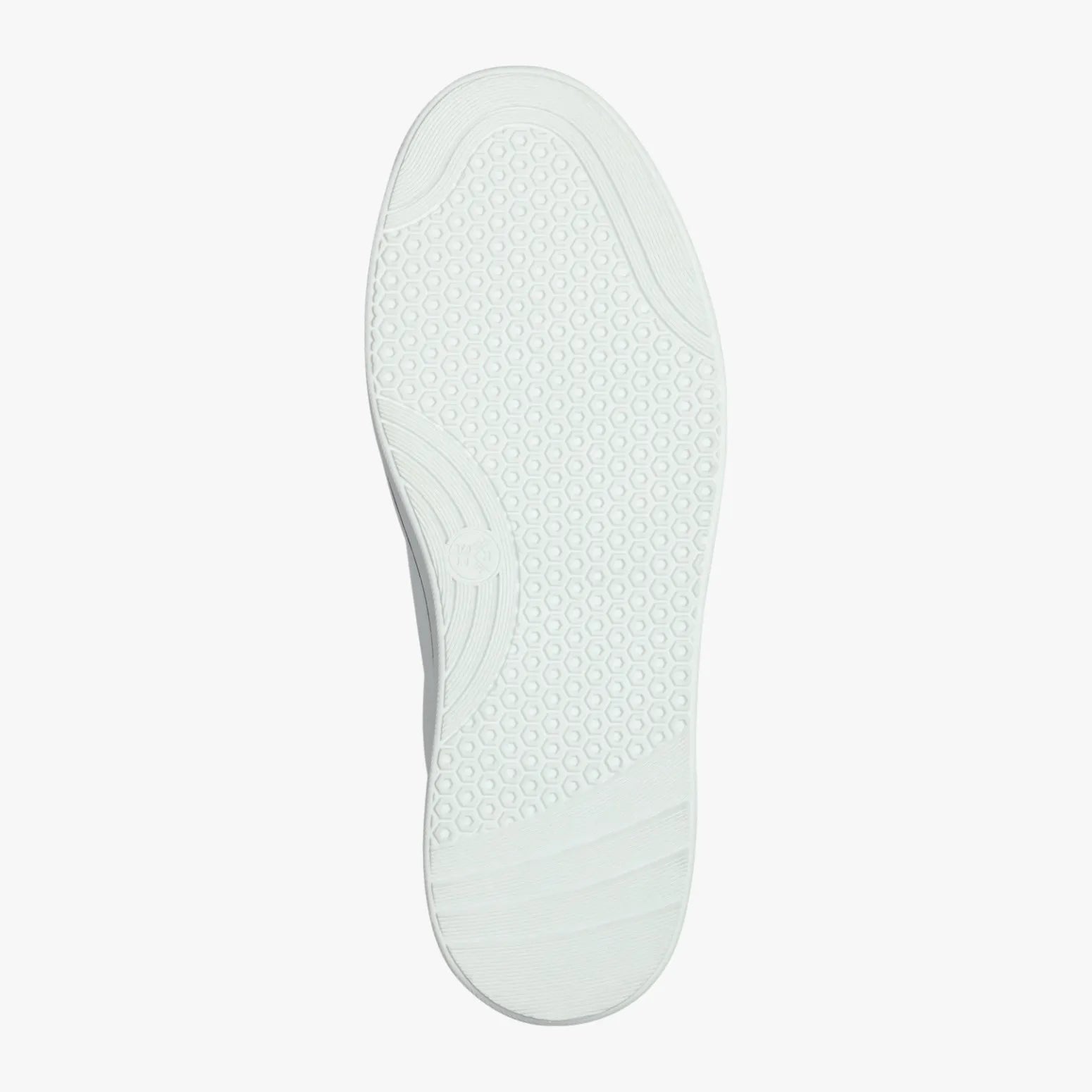 Jana White Vegan Platform Sneaker with Pink Accents - Leavys Shoes