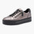 Jana Women’s Metallic Bronze Trainer with Zip & Lace Detail