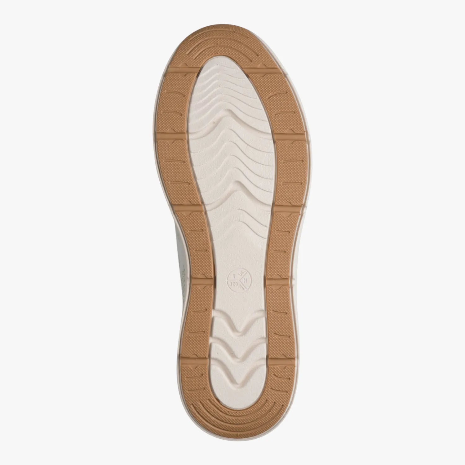 Jana Softline Beige/Gold Trainer (Wide Fit H, Step-In) – 8-23777-46 499