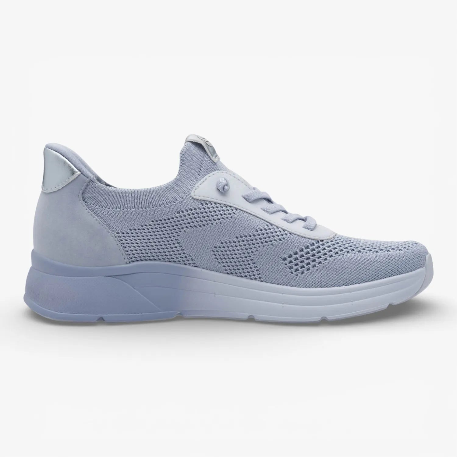 Jana Softline Denim Blue Trainer (Wide Fit H, Step-In) – 8-23777-46 802