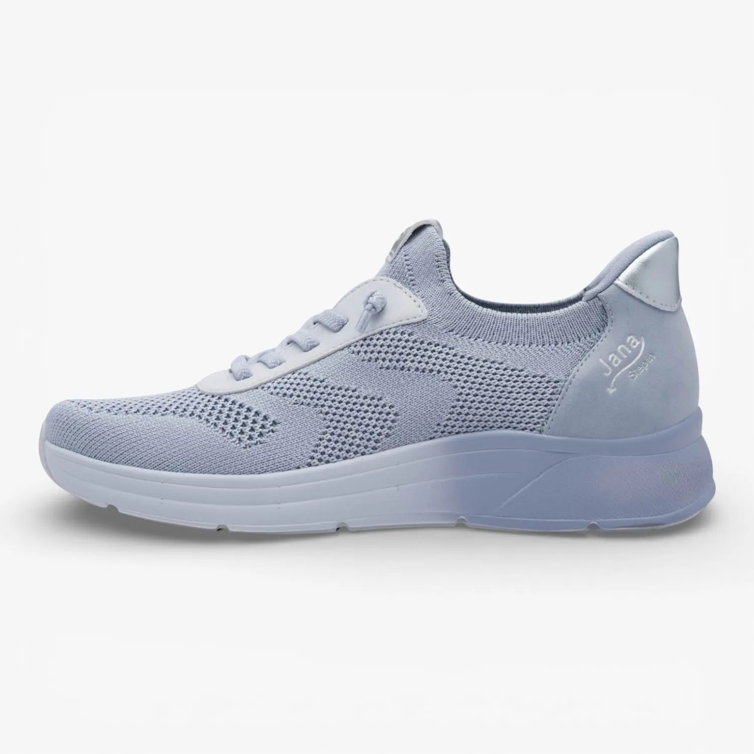 Jana Softline Denim Blue Trainer (Wide Fit H, Step-In) – 8-23777-46 802