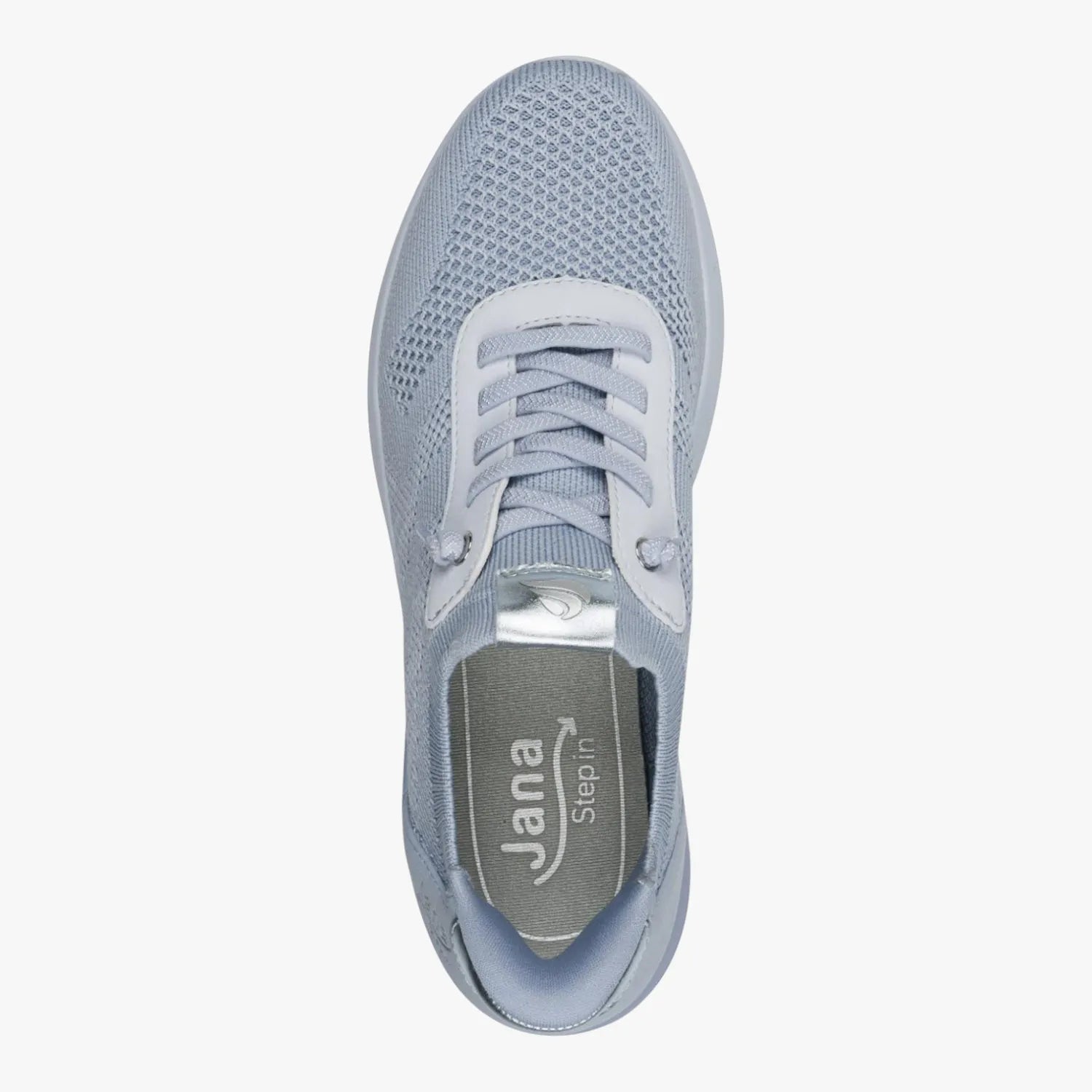 Jana Softline Denim Blue Trainer (Wide Fit H, Step-In) – 8-23777-46 802
