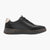 Jana Women's Black Trainer with Rose Gold Detail & Zip