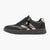 Jana Women's Black Trainer with Rose Gold Detail & Zip