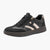 Jana Women's Black Trainer with Rose Gold Detail & Zip