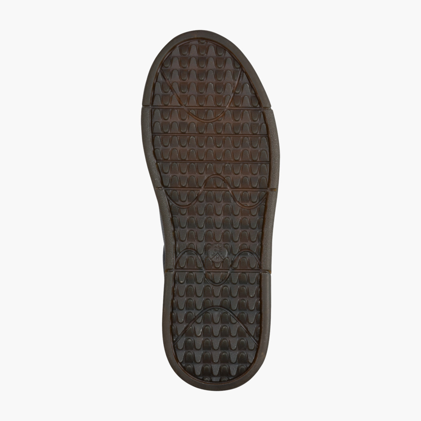 Jana Women's Black Trainer with Rose Gold Detail & Zip