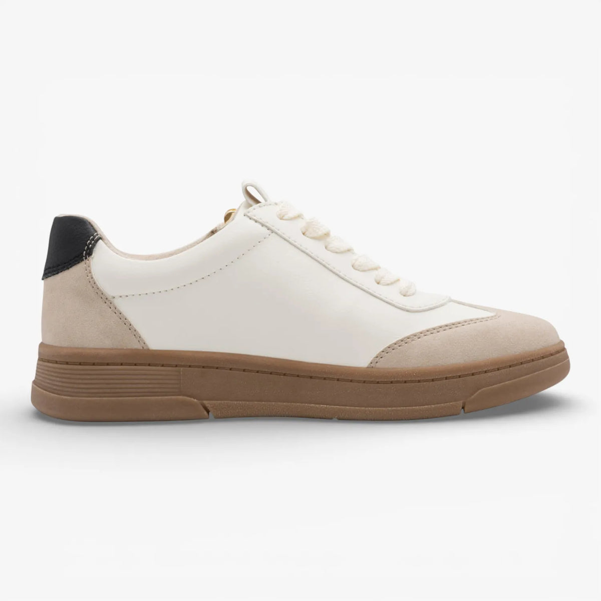 Jana Softline Beige Comb Trainers (Wide Fit H)
