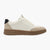 Jana Women’s Cream Trainer with Black Stripe and Side Zip