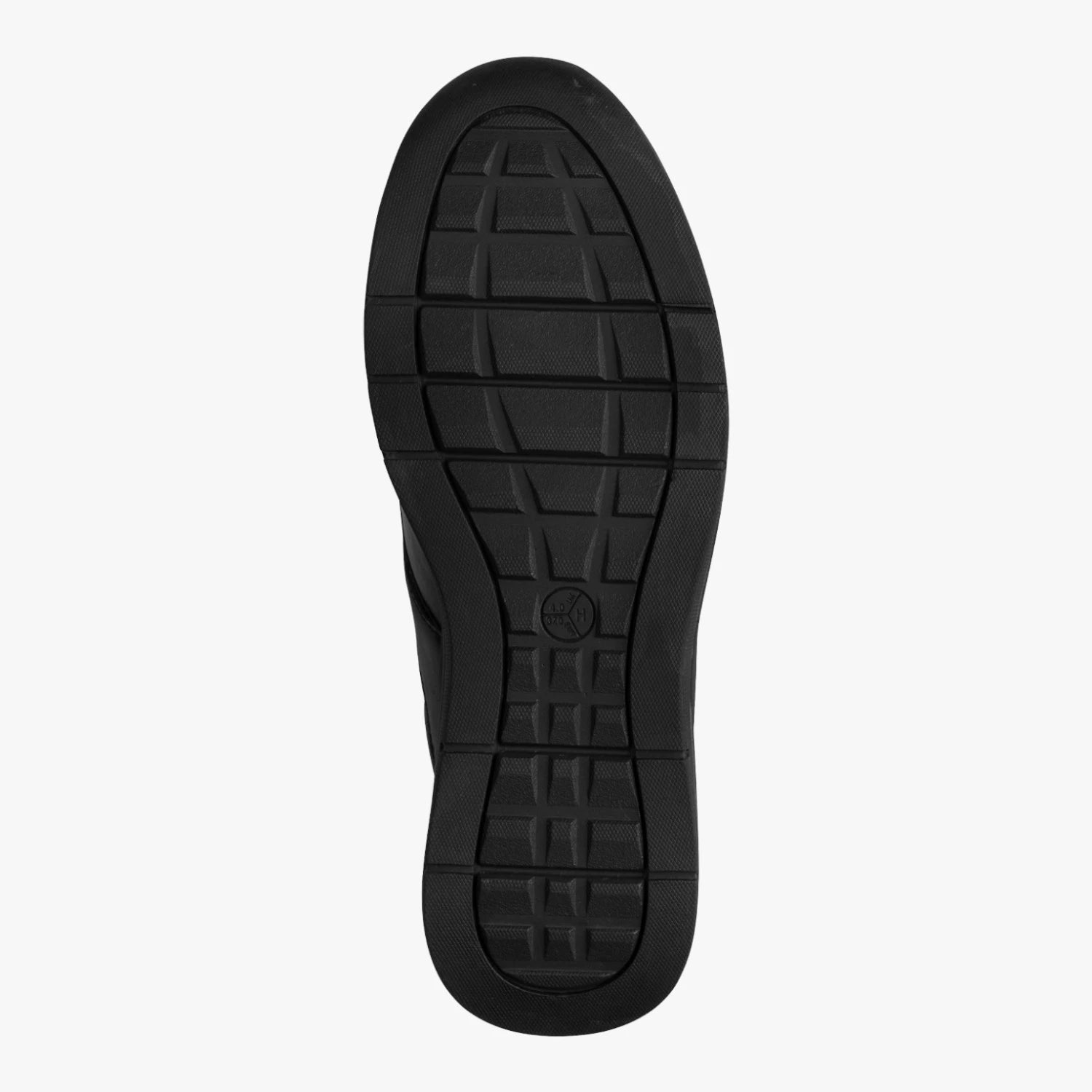 Jana Softline Black Wide Fit Wedge Trainers