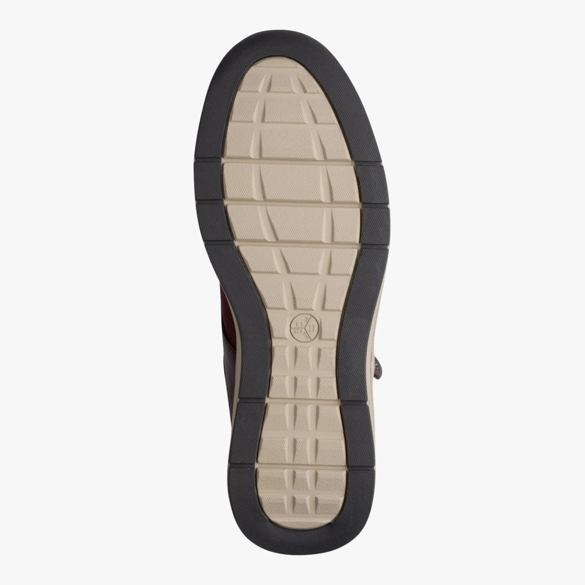 Jana Softline Bordeaux Wide Fit Wedge Trainers