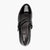 Jana Vegan Black Mary Jane Court Shoe with Double Strap