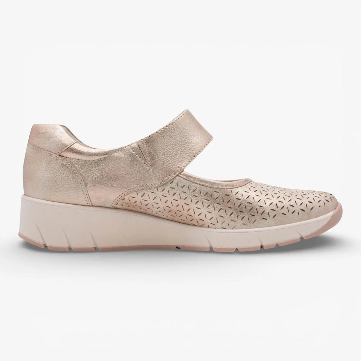 Jana Softline Rose Gold Slip-on (Wide Fit H, Vegan) – 8-24664-42 522