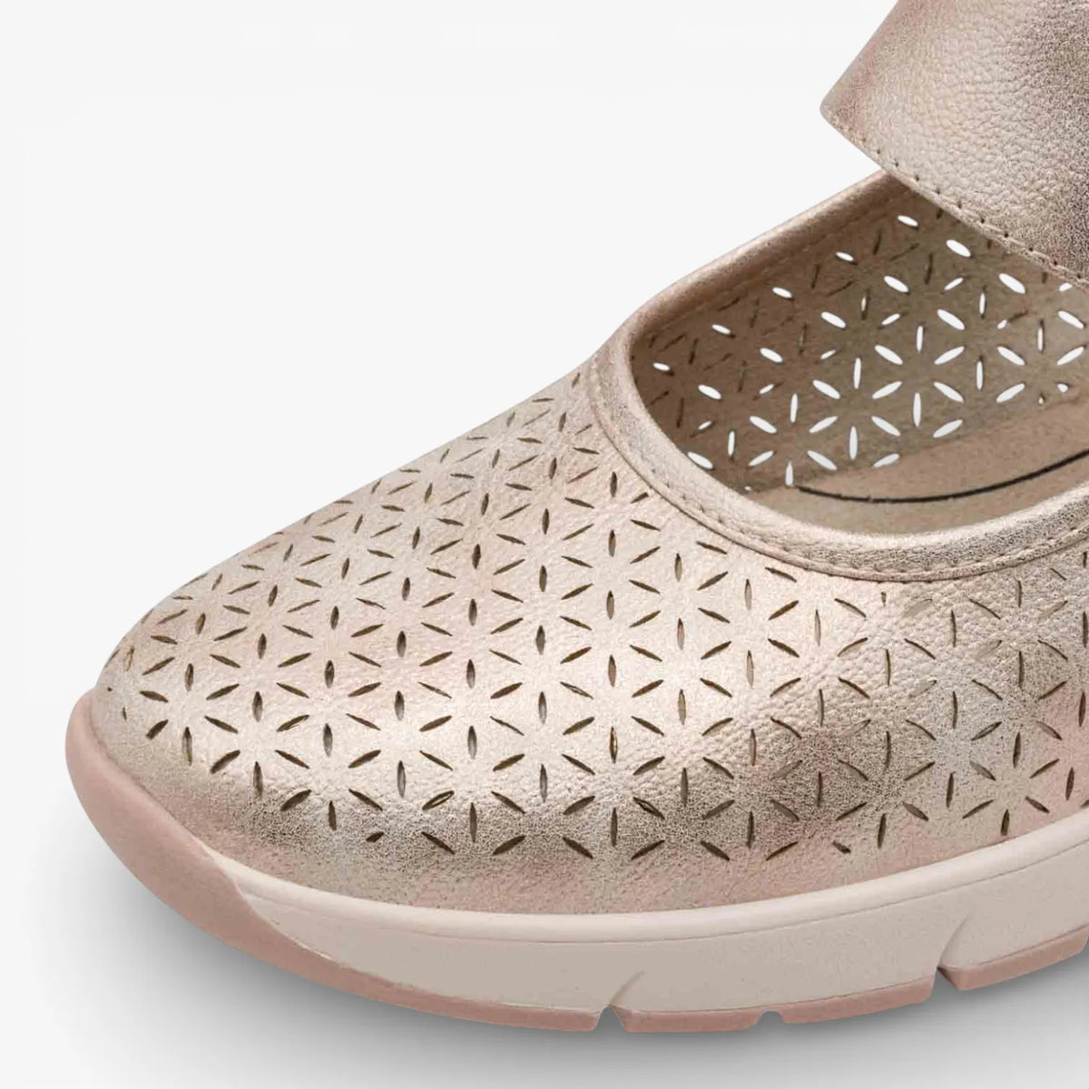 Jana Softline Rose Gold Slip-on (Wide Fit H, Vegan) – 8-24664-42 522