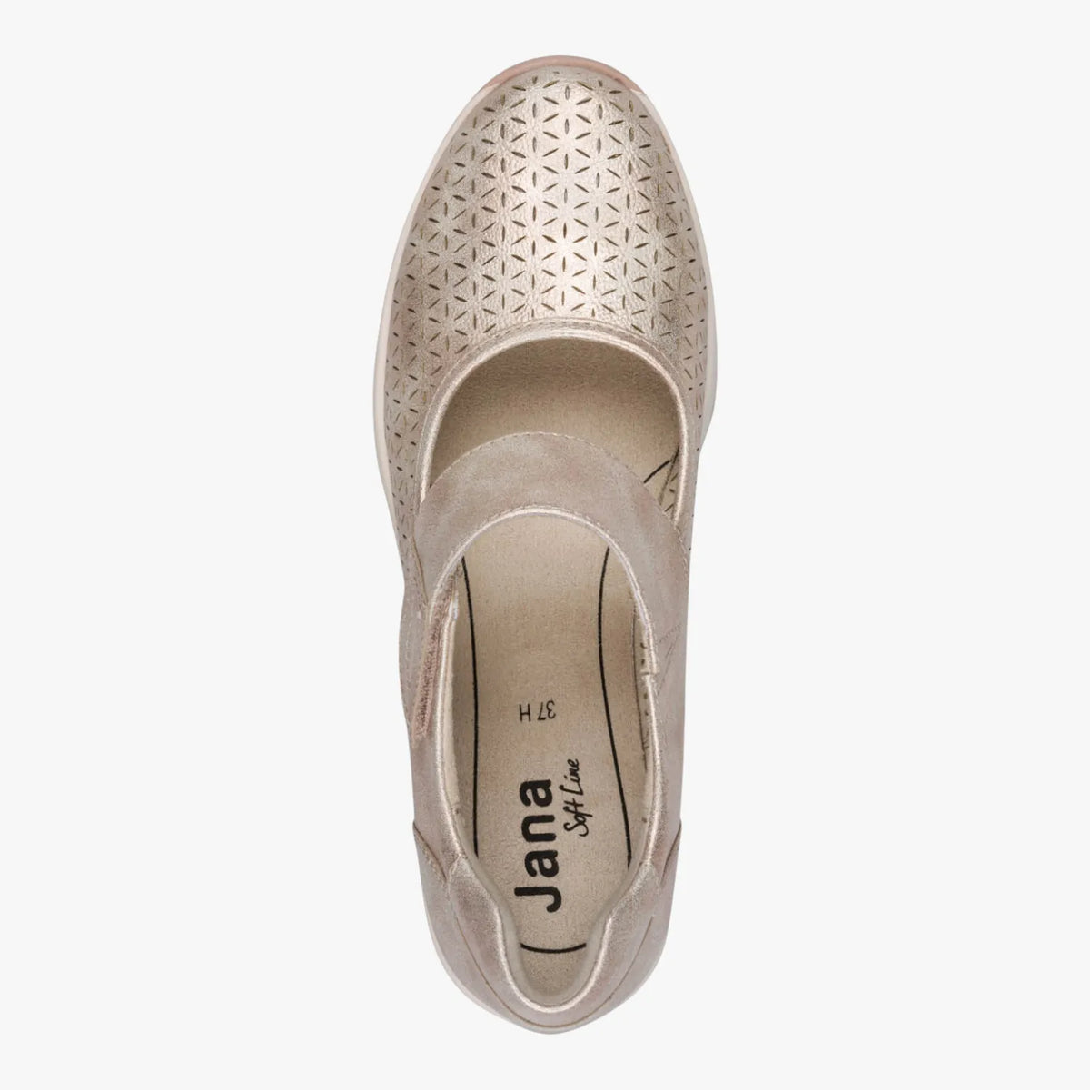 Jana Softline Rose Gold Slip-on (Wide Fit H, Vegan) – 8-24664-42 522