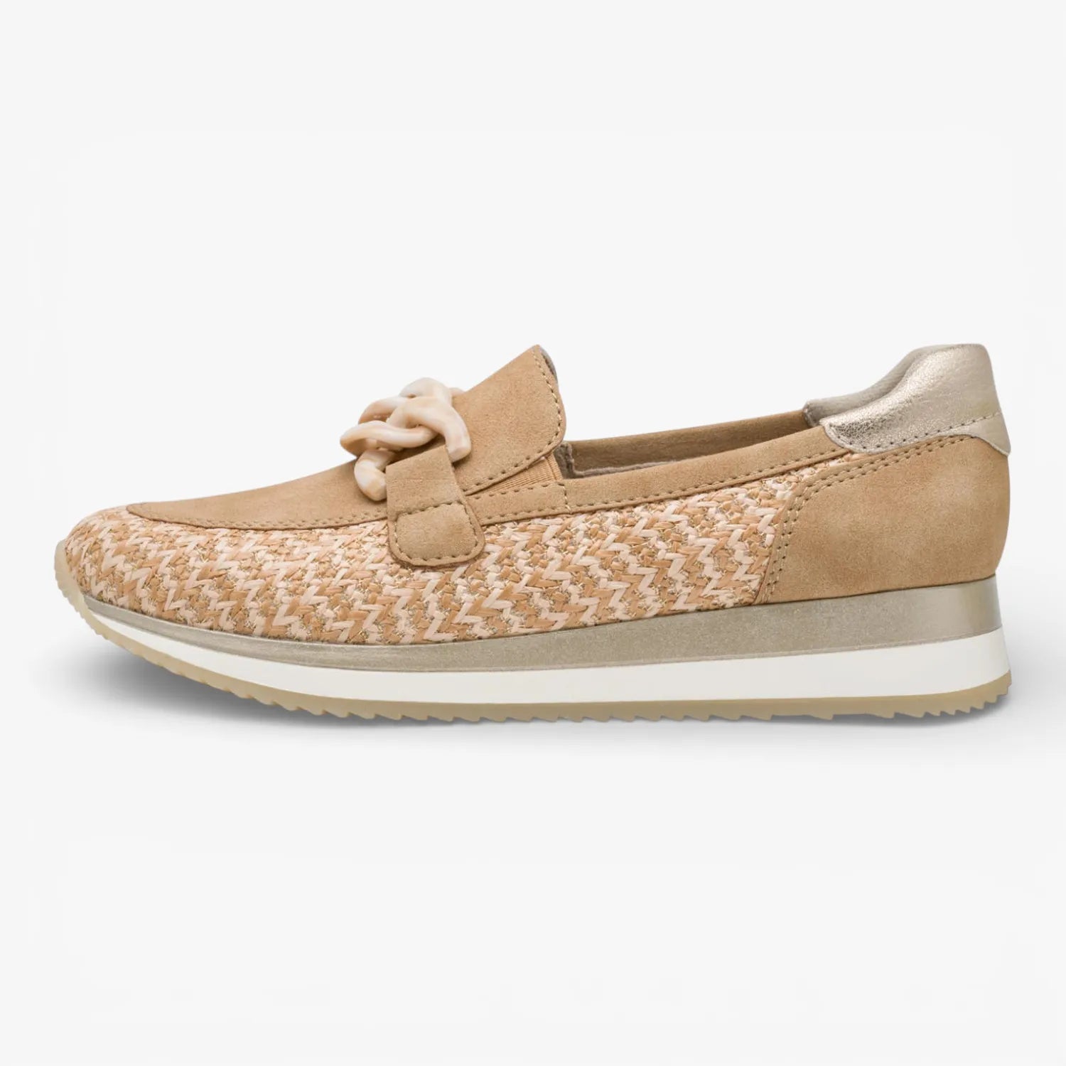 Jana Softline Lt Natural Slip-on (Wide Fit H) – 8-24766-42 315