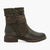 Jana Green Vegan TEX Boots with Braided Strap Detail - Leavys Shoes