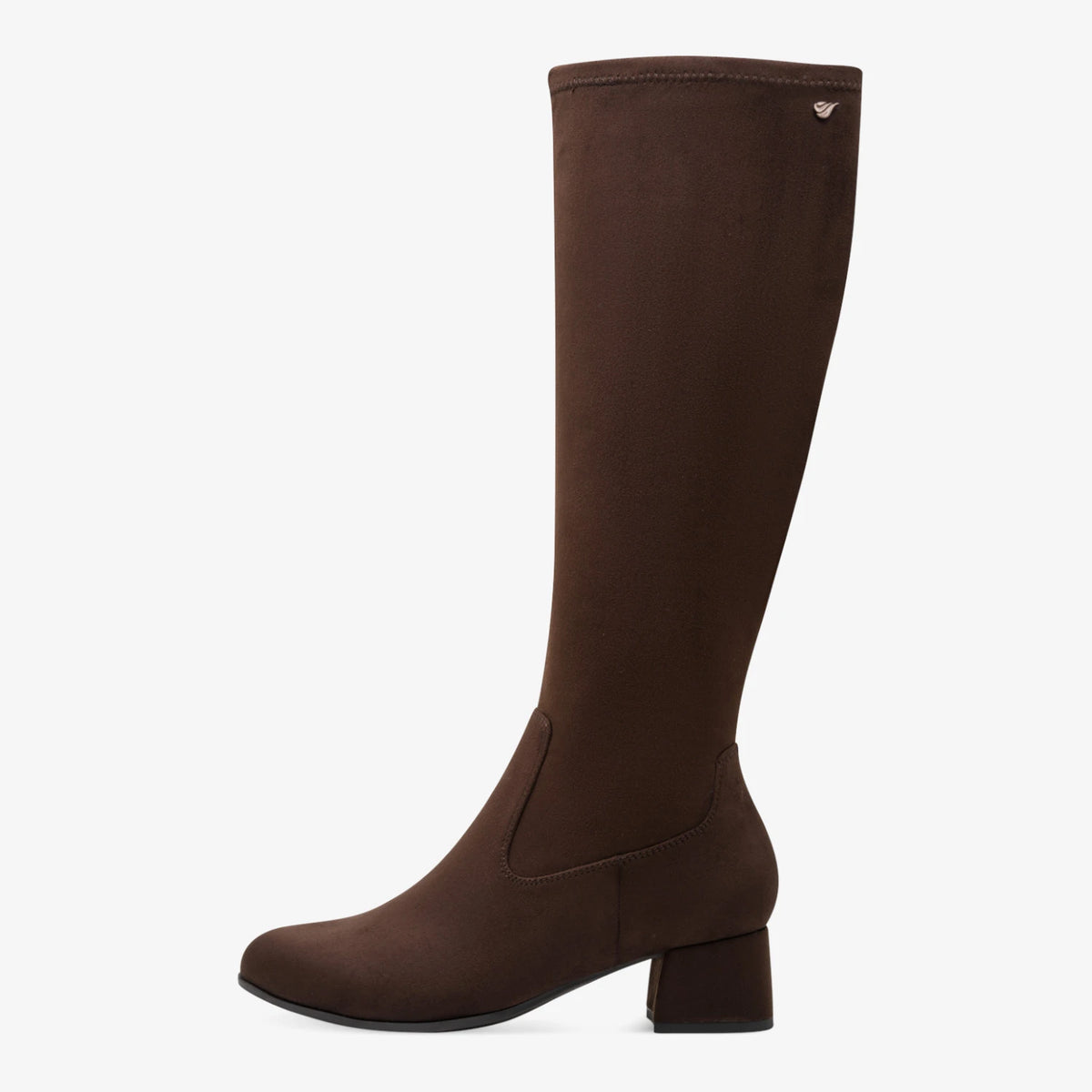 Jana Chocolate Brown Wide Fit Knee-High Boots