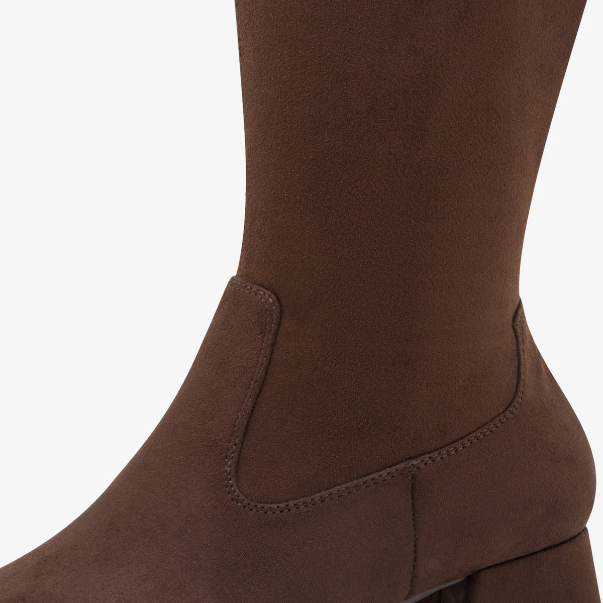 Jana Chocolate Brown Wide Fit Knee-High Boots