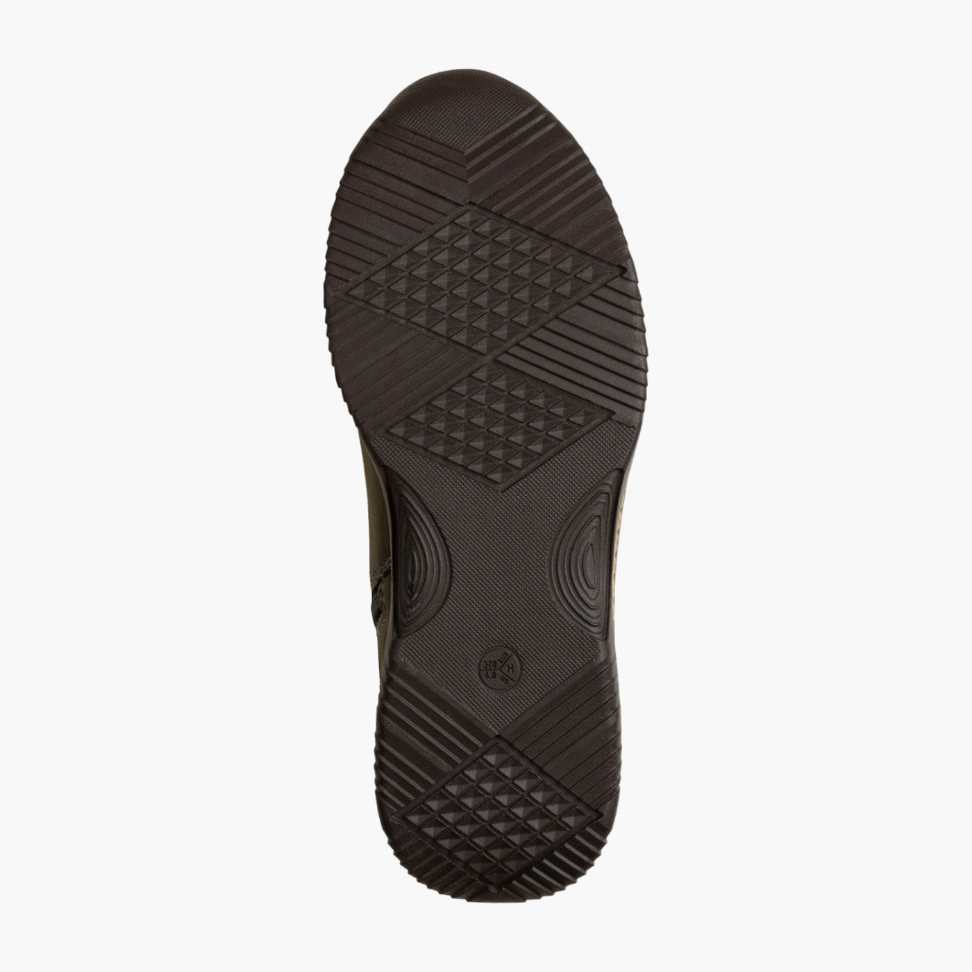 Jana Vegan TEX Green Lace-Up Ankle Boot with Zippers - Leavys Shoes