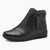 Jana Women's Black Water-Resistant Ankle Boots