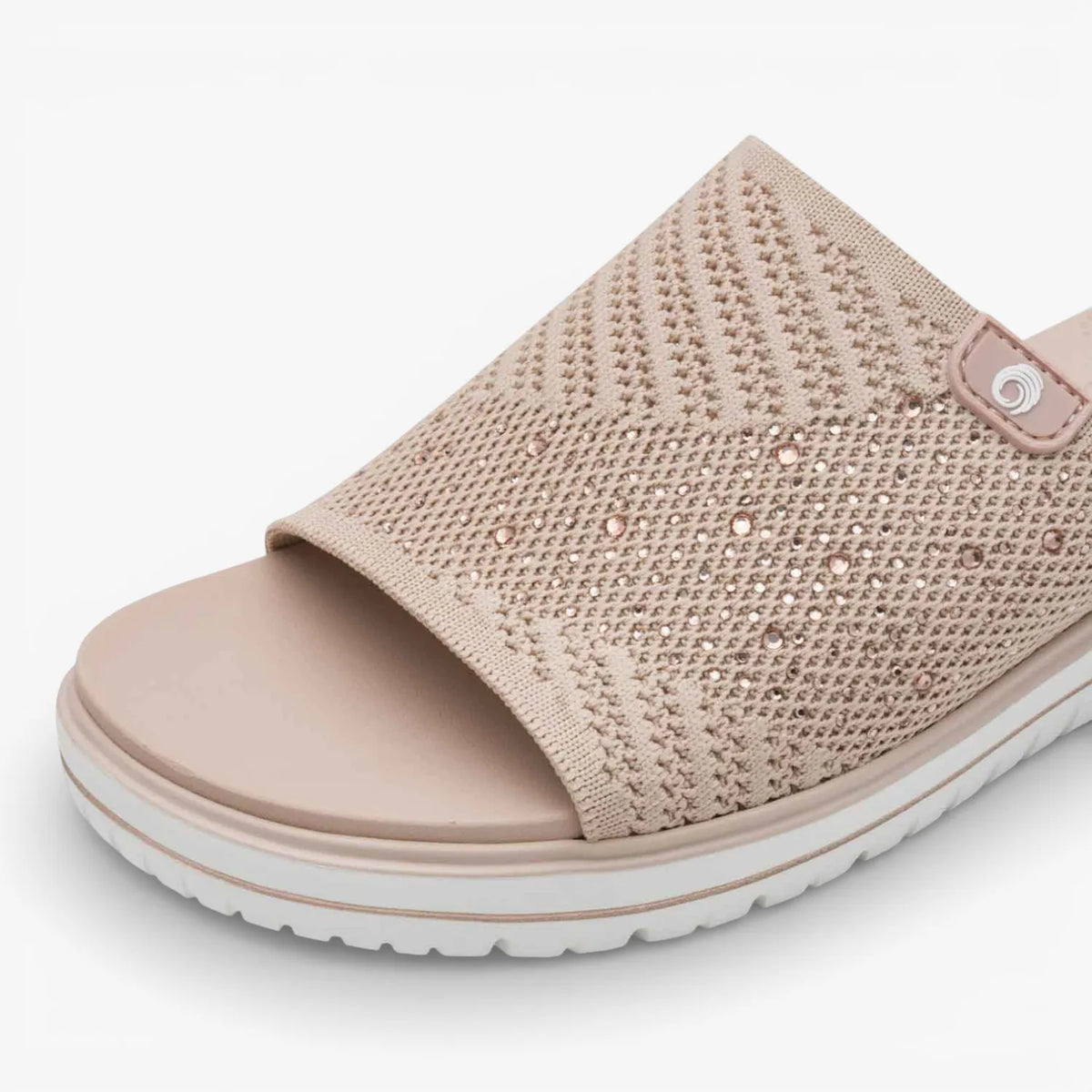 Jana COSHY Powder Knit Slide (Wide Fit H)