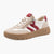 Tamaris Comfort Cream & Red Trainer with Side Zip