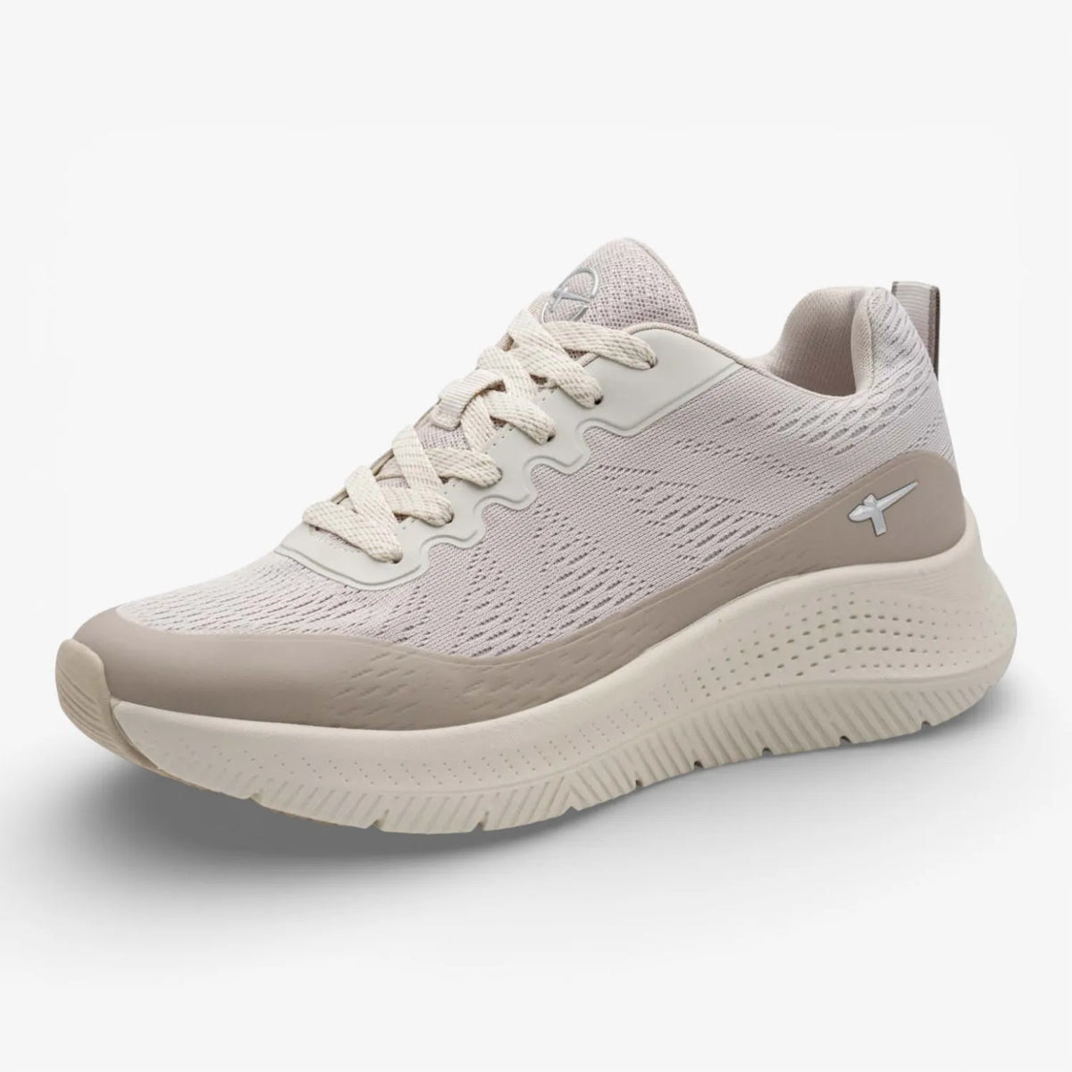 Tamaris Comfort Beige Knit Trainer