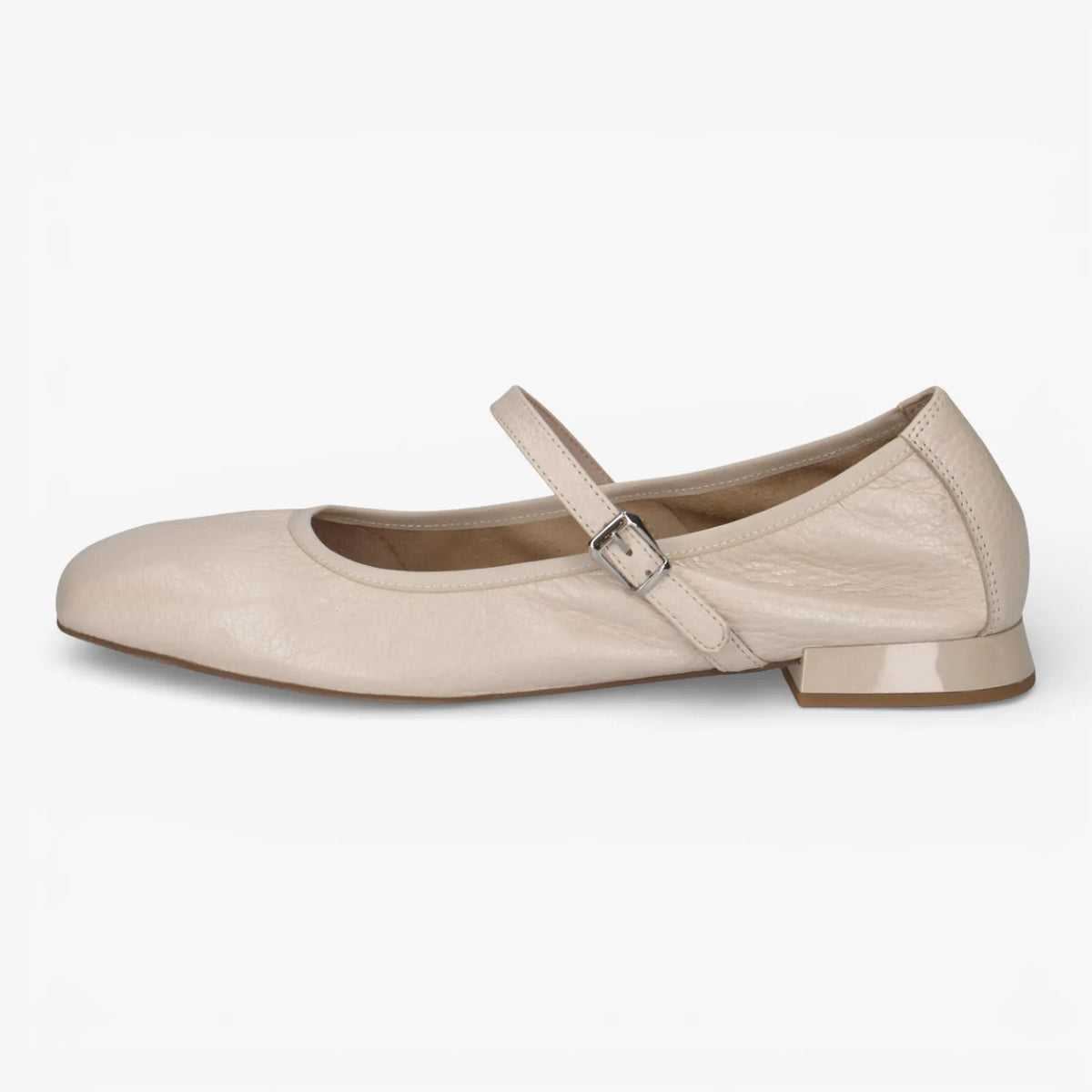 Caprice Beige Mary Jane Ballerinas Memotion – 9-22100-44 110