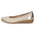 Caprice Light Gold Loafer-Pump Hybrid - Women's Comfort Shoes