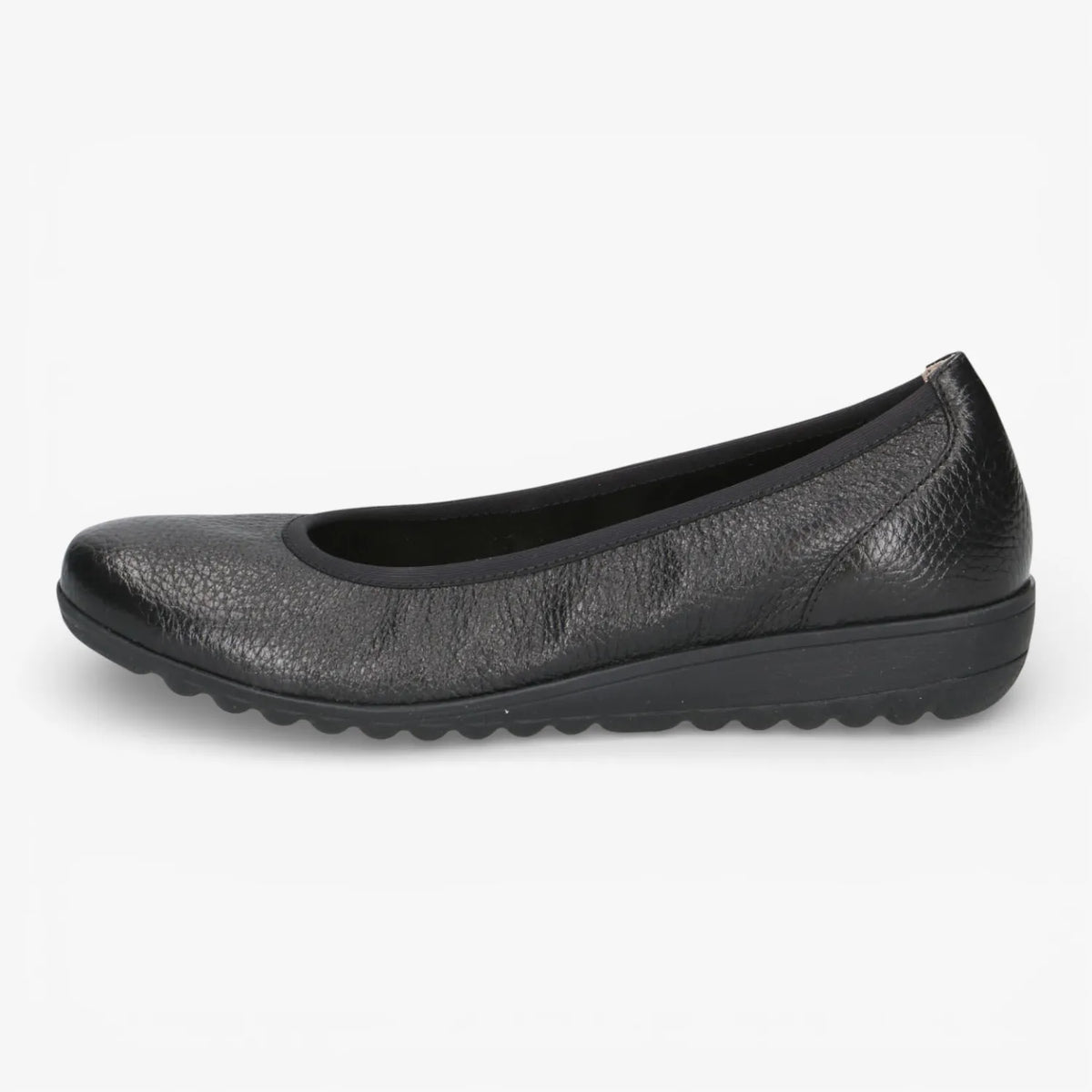 Caprice Black Deerskin Ballerinas Airmotion – 9-22161-44 003