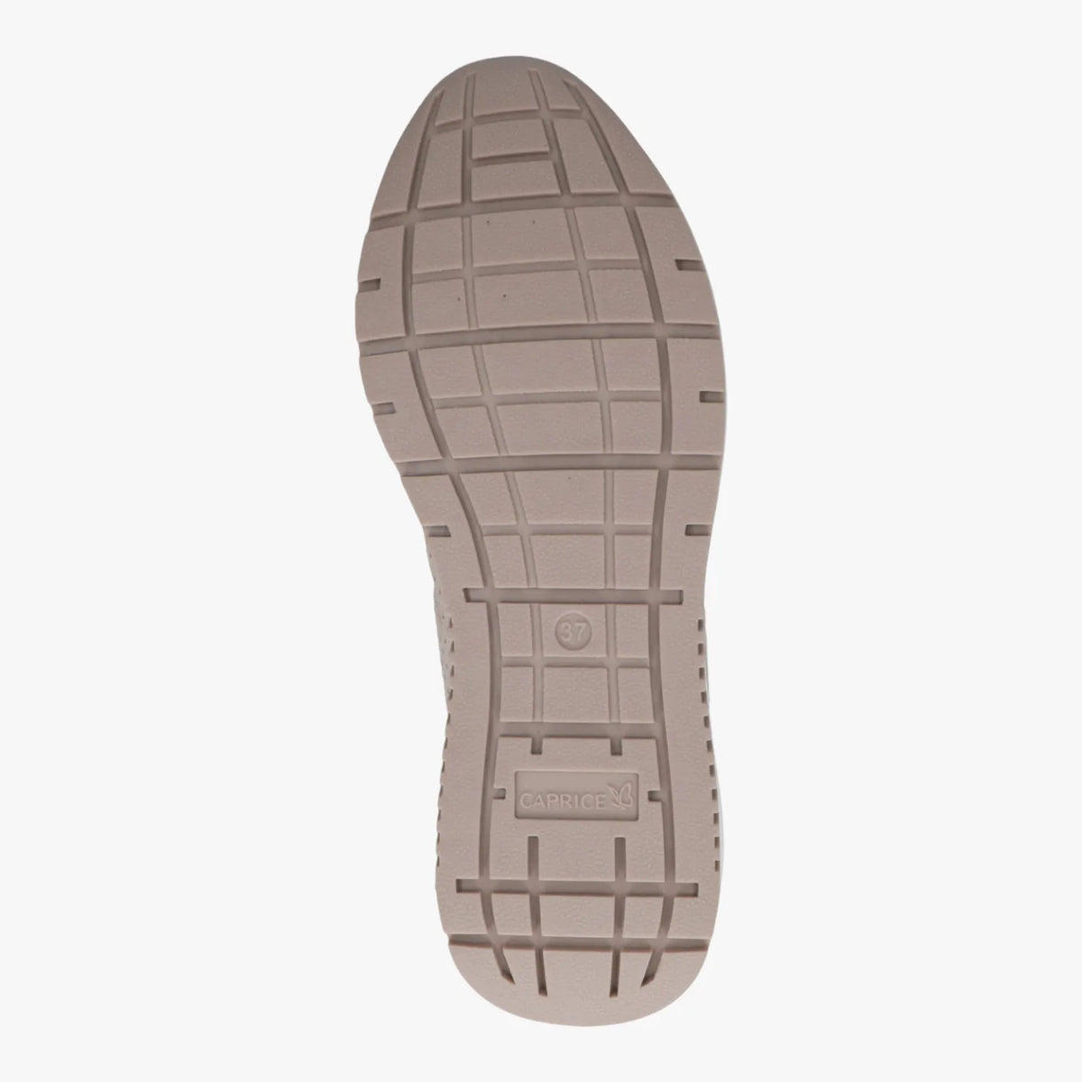 Caprice Taupe Metallic Trainer (Wide Fit) – 9-23753-46 366