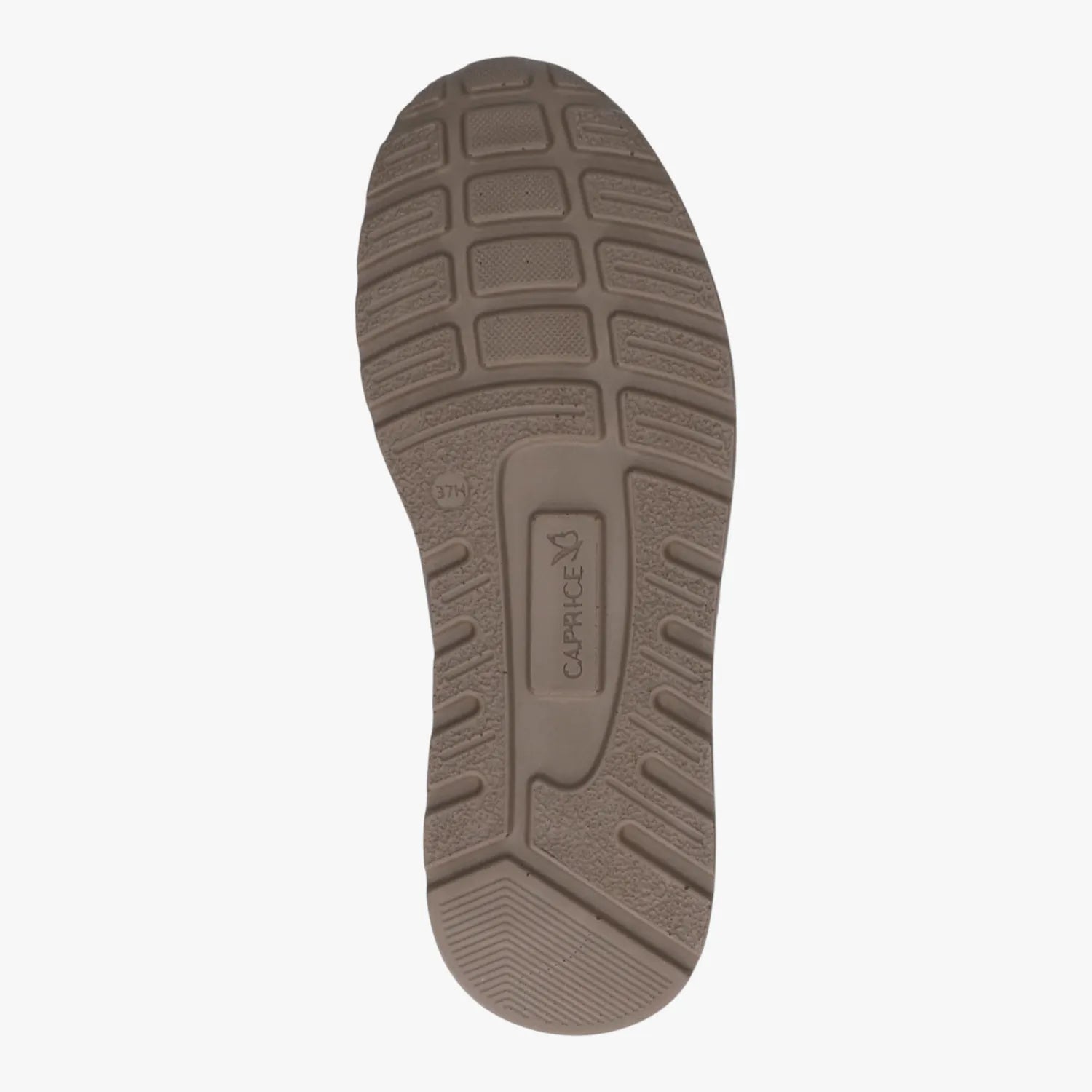 Caprice Taupe Metallic Trainer (Wide Fit) – 9-23760-46 366