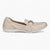 Caprice Beige Pump Ballerina – Stretch Fit with Silver Detail