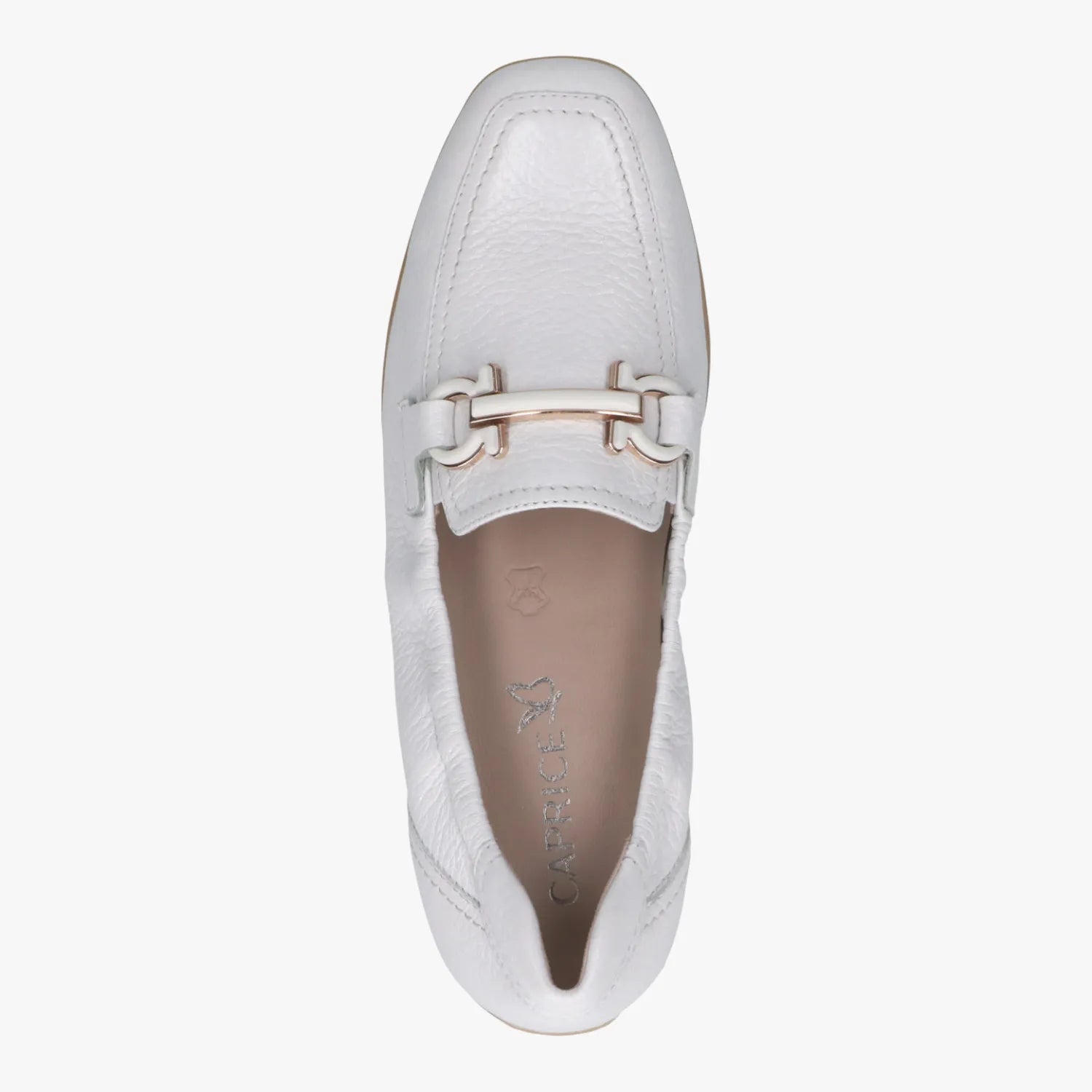 Caprice White Loafer (Airmotion Footbed) – 9-24654-42 105