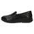 Front view of Caprice Black Slip-On Shoe.