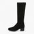 Caprice Black Stretch Knee Boot with Airmotion Comfort - Leavys Shoes