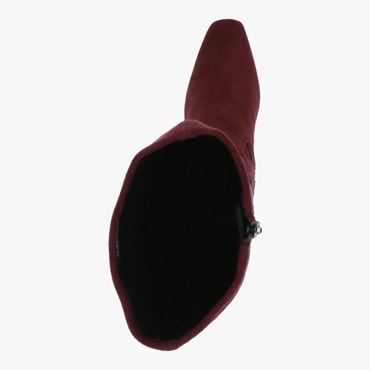 Caprice Bordeaux Stretch Fit Block Heel Long Boots